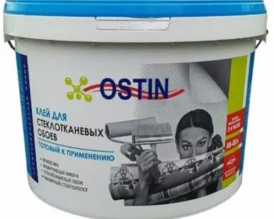 фото Клей для стеклотканевых обоев Ostin 10 кг