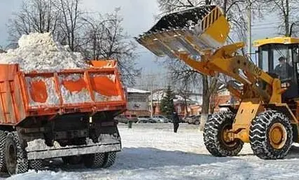 Фото №0 Вывоз снега