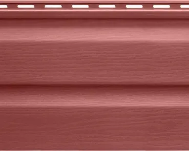 фото Акриловый сайдинг Kanada Плюс Премиум Гранатовый, 3,66м