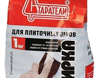 фото Затирка швов Старатели (1кг),белый