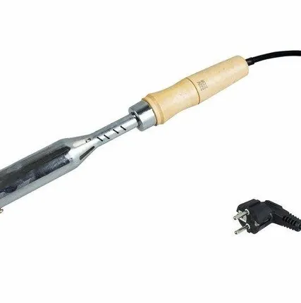 Фото №3 Паяльник ПД 220В 200Вт деревянная ручка Rexant 12-0211