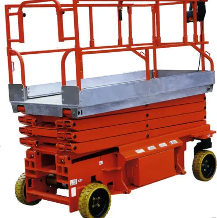 Фото №0 Вышка передвижная несамоходная ножничная Lema LM WPSM-020-040 200кг 4м