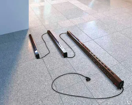 Фото №0 Греющий плинтус