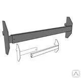 фото Штанга хромированная 30x15 мм, толщина 2,0 мм арт. 0493-133