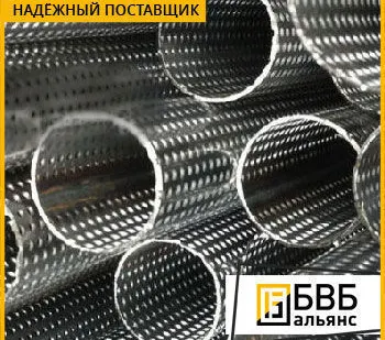 фото Труба перфорированная 50 мм стенка 0,5 мм