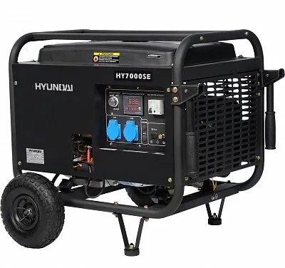 Фото №0 Бензиновый генератор Hyundai HY 7000SE с АВР