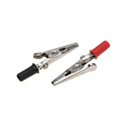 Фото №0 Зажим «крокодил» 15А 53мм (пакет Боб) (уп.2шт) Rexant 16-0009-9