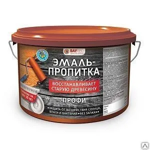 фото Эмаль-пропитка акриловая 2,7 кг ПРОФИ БауПро