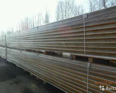 фото Сэндвич-панель минвата 100 мм длина 10 метров