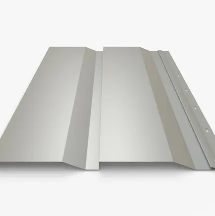 Фото №0 Сайдинг Металлический сайдинг «Корабельная доска» Premium, 0.5 мм RAL 7047, Телегрей 4