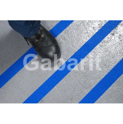 Фото №2 H3401B - 25мм х 18,3м лента HESKINS синяя абразивная противоскользящая самоклеящаяся