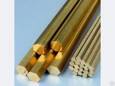 Фото №0 Шестигранник латунный 22 ЛС59-1 ГОСТ РЕЗКА в размер ДОСТАВКА