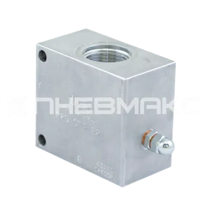 Фото №0 005.533.E01.F_C-1GAS-114N-T-005.533.E01 - Плита для встраиваемого клапана VEP, P-T -1", алюминий