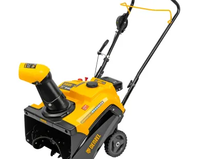 фото Бензиновая снегоуборочная машина 97649 Denzel SB 460 E, 3 л.с, захват 46/27 см, электростартер