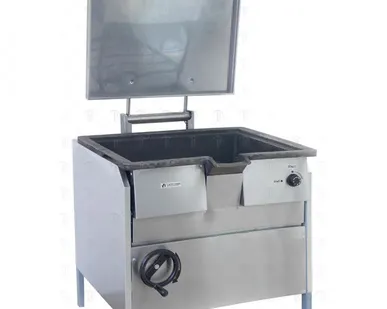 фото Электрическая сковорода Тулаторгтехника СЭСМ-0,25ЛЧ с наклоняемой чашей чугун