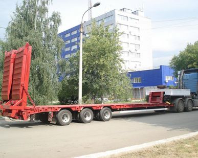 фото Аренда низкорамного трала до 30 т