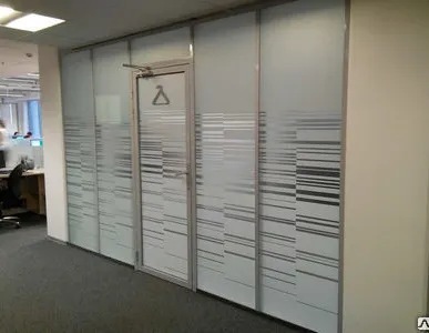 фото Тонировка офисных перегородок