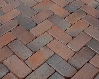 фото Брусчатка клинкерная PENTER KLINKER Retro Rotblaubunt 200х100х52