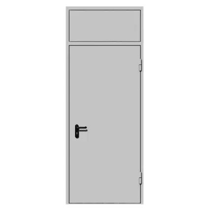 Фото №0 Дверь техническая ДМ-1 с фрамугой - с порогом