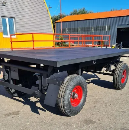 Фото №0 Шасси прицепа не самосвальное с полом ПТ-4