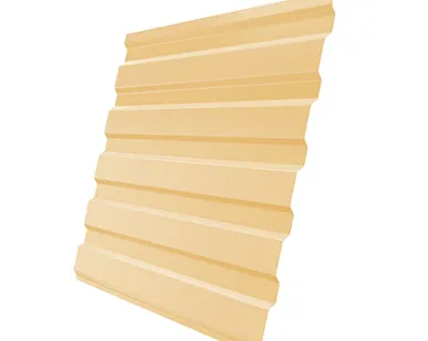 фото Профнастил С-20 0,7 RAL 1014 слоновая кость 2 м