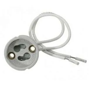 фото Патрон GU10 провод 2х0.75 15см 2А 250В с этикеткой UNIVersal 5560718