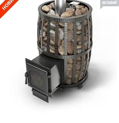 Фото №0 Чугунная печь Легенда Русский пар Ковка 24 (271)