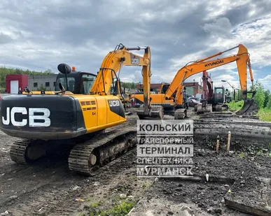 фото Аренда экскаваторов гусеничных с ковшом