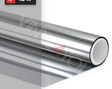 фото Зеркальная тонировочная пленка Scorpio Silver R15