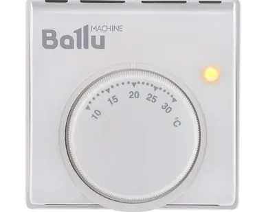 фото Терморегулятор BMT-1, 16А, Диапазон регулировки +10…+30°С,без выкл. индикат.раб.сост. Ballu