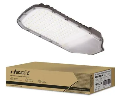 фото Светильник светодиодный ДКУ-03 50Вт 5000К IP65 7000лм 140лм/Вт 230В уличный линзованный NEOX 4690612038797