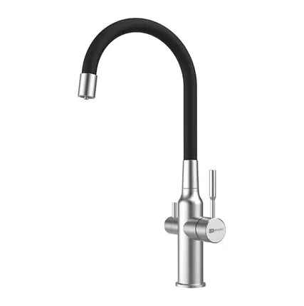 Фото №0 Смеситель Lemark Expert LM5083S-Black для кухни с подключением к фильтру с питьевой водой