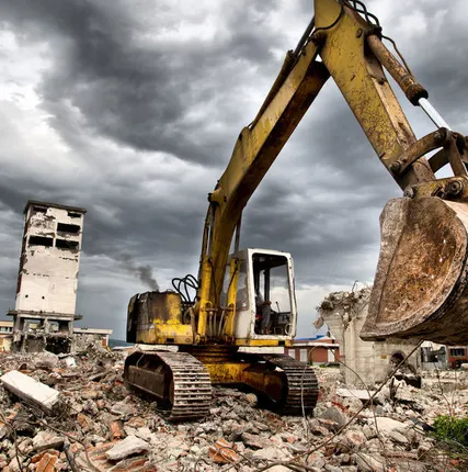 Фото №0 Демонтаж зданий и сооружений
