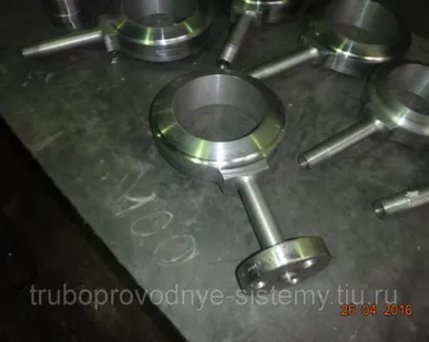 фото Отвод линзовый с фланцем Ду 50х15 мм ГОСТ 22808-83 на Ру до 63 МПа