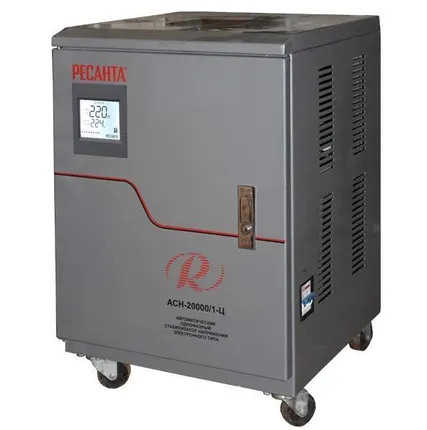 Фото №0 Однофазный стабилизатор напряжения АСН-20 000/1-Ц