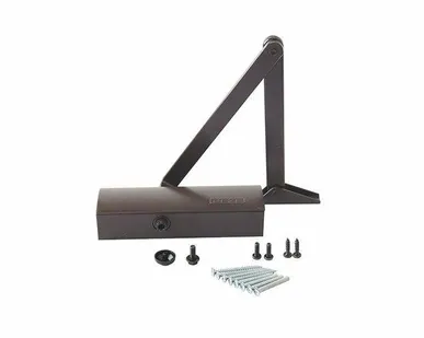 фото Доводчик дверной Geze TS 1500 с тягой, коричневый