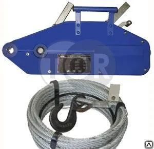 Фото №0 Лебедка МТМ 1,6т 12м рычажная тросовая TOR 1600 (тип ZNL)