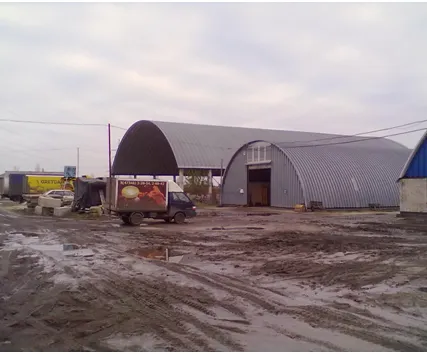 Фото №0 Строительство ангаров с габаритами 16*30 м
