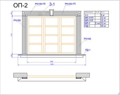 фото Обрамление окна ОП-02