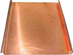 Фото №0 Фальцевая кровля МЕДЬ 0,6мм