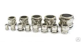 Фото №0 Кабельный ввод М 16 латунный УТ1,5 IP68 (d кабеля 4-8 мм) ЗЭТА