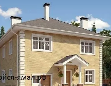 фото Каркасные дома для постоянного проживания 143.9 м2 два этажа