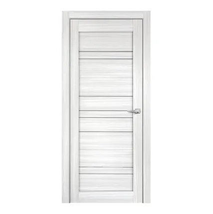 Фото №0 дверь межкомнатная со стеклом бизнес парк crystal 61, сандал белый, 700*2000мм.