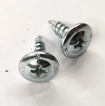 Фото №0 Саморезы прессшайба, остриё (белый цинк) 4,2x13