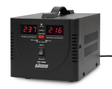 фото Стабилизатор POWERMAN AVS 1000D BLACK