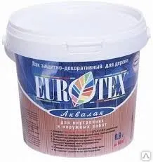 Фото №0 Eurotex деревозащитное средство Канадский Орех 2,5кг/4