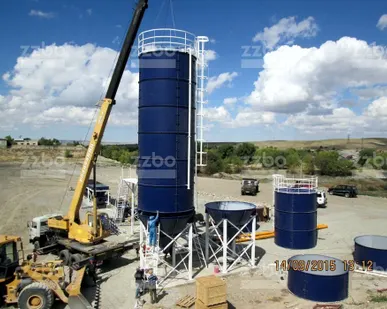 фото Силос цемента СЦМ-140
в