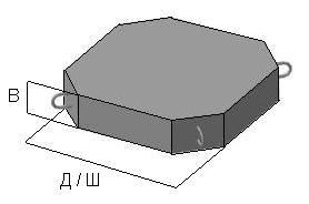 фото Блок укрепления П-2