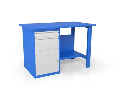 фото Производственный однотумбовый верстак ВСТ-Н 12/30-ПС650