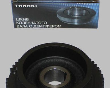 фото Шкив коленчатого вала с демпфером (для а/м ГАЗ с дв. ЗМЗ-406, 405 б/кондици